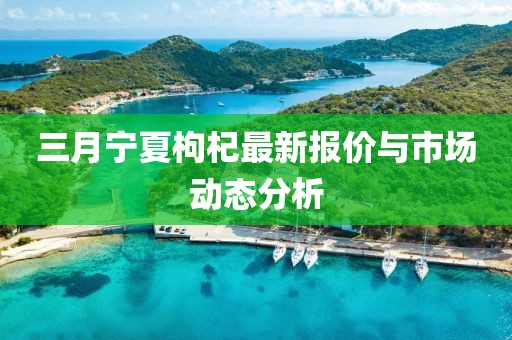 三月寧夏枸杞最新報價與市場動態(tài)分析