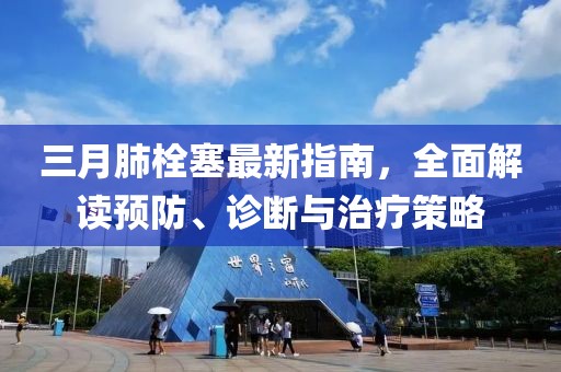 三月肺栓塞最新指南，全面解讀預(yù)防、診斷與治療策略
