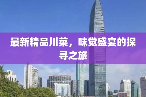 最新精品川菜，味覺盛宴的探尋之旅