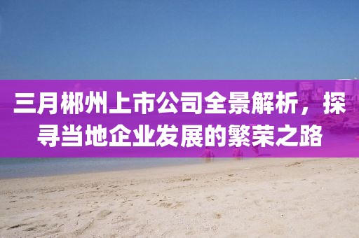 三月郴州上市公司全景解析，探尋當地企業(yè)發(fā)展的繁榮之路