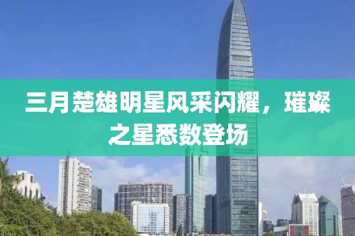 三月楚雄明星風(fēng)采閃耀，璀璨之星悉數(shù)登場