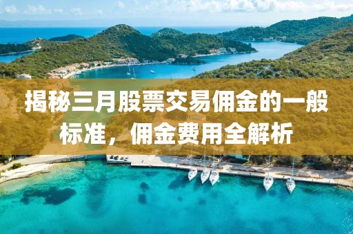 揭秘三月股票交易傭金的一般標(biāo)準(zhǔn)，傭金費用全解析