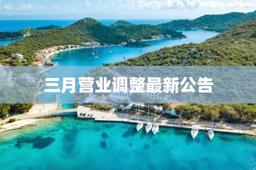 三月營(yíng)業(yè)調(diào)整最新公告