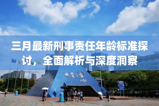 三月最新刑事責(zé)任年齡標(biāo)準(zhǔn)探討，全面解析與深度洞察
