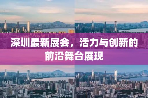深圳最新展會(huì)，活力與創(chuàng)新的前沿舞臺(tái)展現(xiàn)