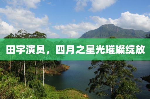 田宇演員，四月之星光璀璨綻放