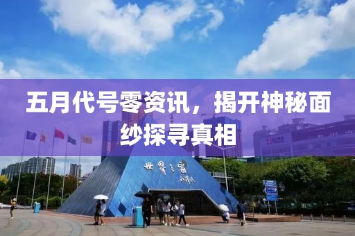 五月代號(hào)零資訊，揭開(kāi)神秘面紗探尋真相