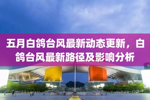 五月白鴿臺(tái)風(fēng)最新動(dòng)態(tài)更新，白鴿臺(tái)風(fēng)最新路徑及影響分析