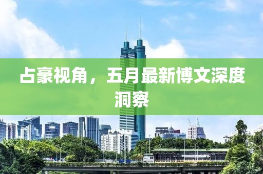 占豪視角，五月最新博文深度洞察