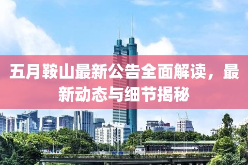 五月鞍山最新公告全面解讀，最新動態(tài)與細節(jié)揭秘