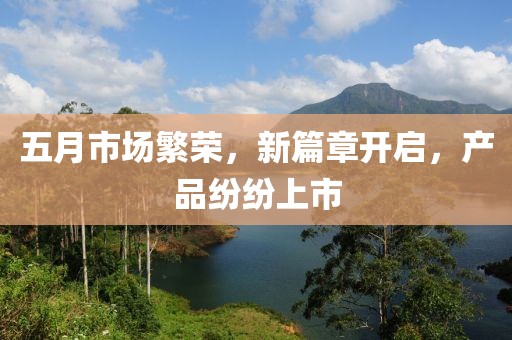 五月市場繁榮，新篇章開啟，產(chǎn)品紛紛上市