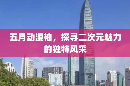 五月動漫袖，探尋二次元魅力的獨(dú)特風(fēng)采