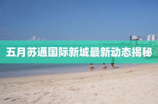 五月蘇通國(guó)際新城最新動(dòng)態(tài)揭秘