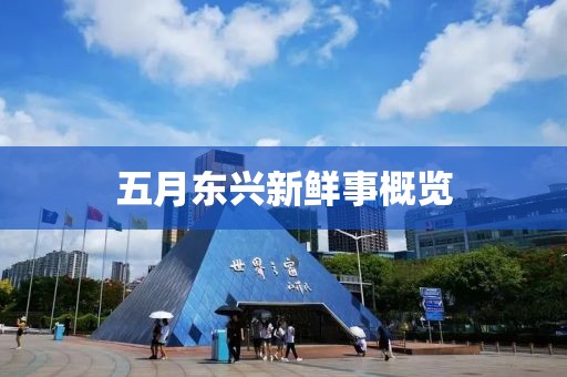 五月東興新鮮事概覽