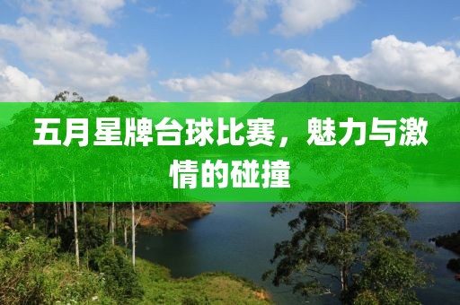 五月星牌臺(tái)球比賽，魅力與激情的碰撞