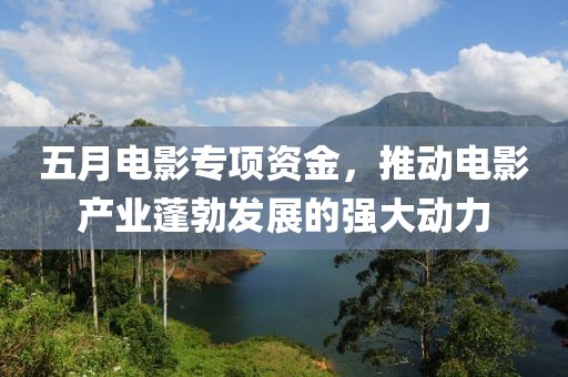 五月電影專項(xiàng)資金，推動(dòng)電影產(chǎn)業(yè)蓬勃發(fā)展的強(qiáng)大動(dòng)力