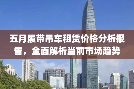 五月履帶吊車租賃價(jià)格分析報(bào)告，全面解析當(dāng)前市場趨勢
