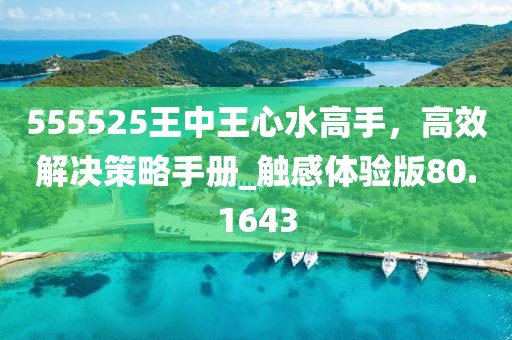 555525王中王心水高手，高效解決策略手冊(cè)_觸感體驗(yàn)版80.1643
