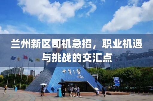 蘭州新區(qū)司機(jī)急招，職業(yè)機(jī)遇與挑戰(zhàn)的交匯點