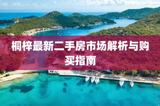 桐梓最新二手房市場解析與購買指南