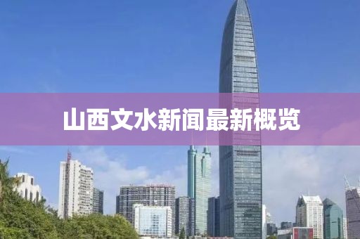 山西文水新聞最新概覽