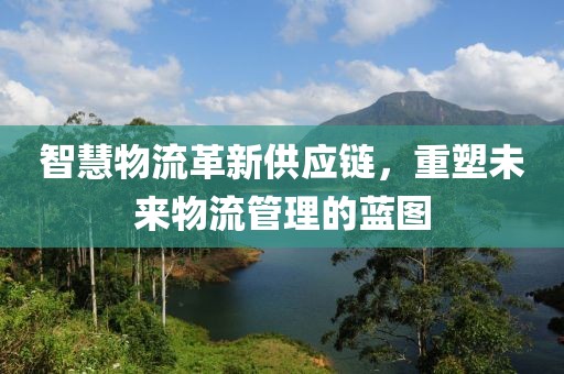 智慧物流革新供應(yīng)鏈，重塑未來物流管理的藍(lán)圖